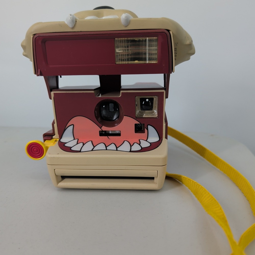 Polaroid 600 Looney Tunes Tasmanian Devil Taz Instant Film Camera Vintage 90s